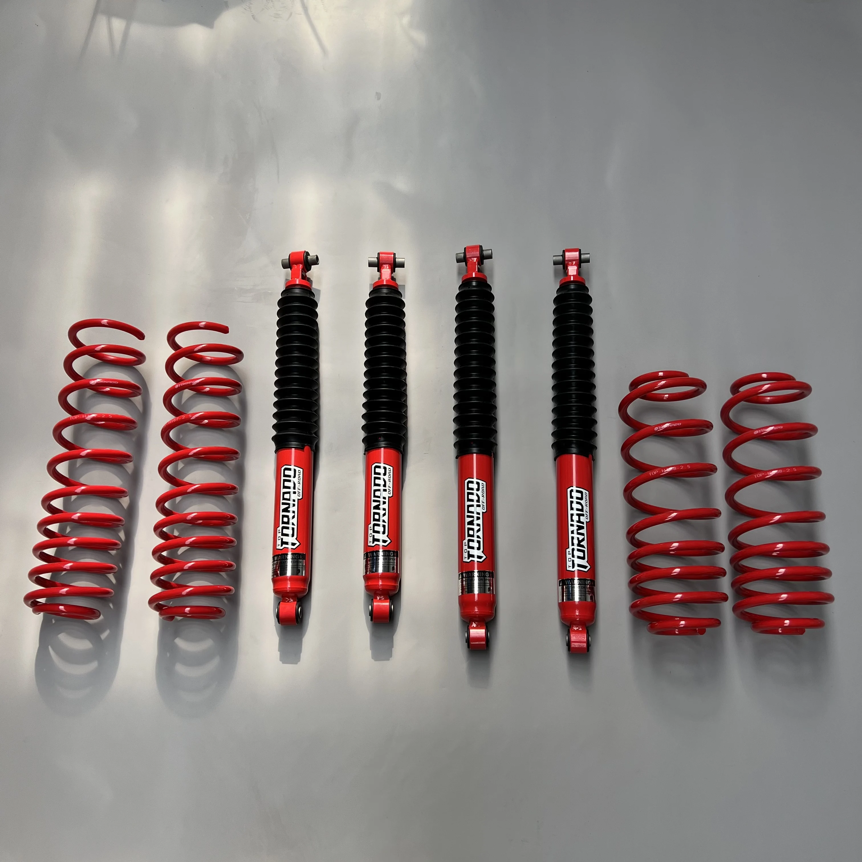 Heavy-duty Off-road Suspension Lift Kit PRO FOR Wrangler JK/JL , Large Barrel Shock Absorber Off-road Suspension Lift Kit.