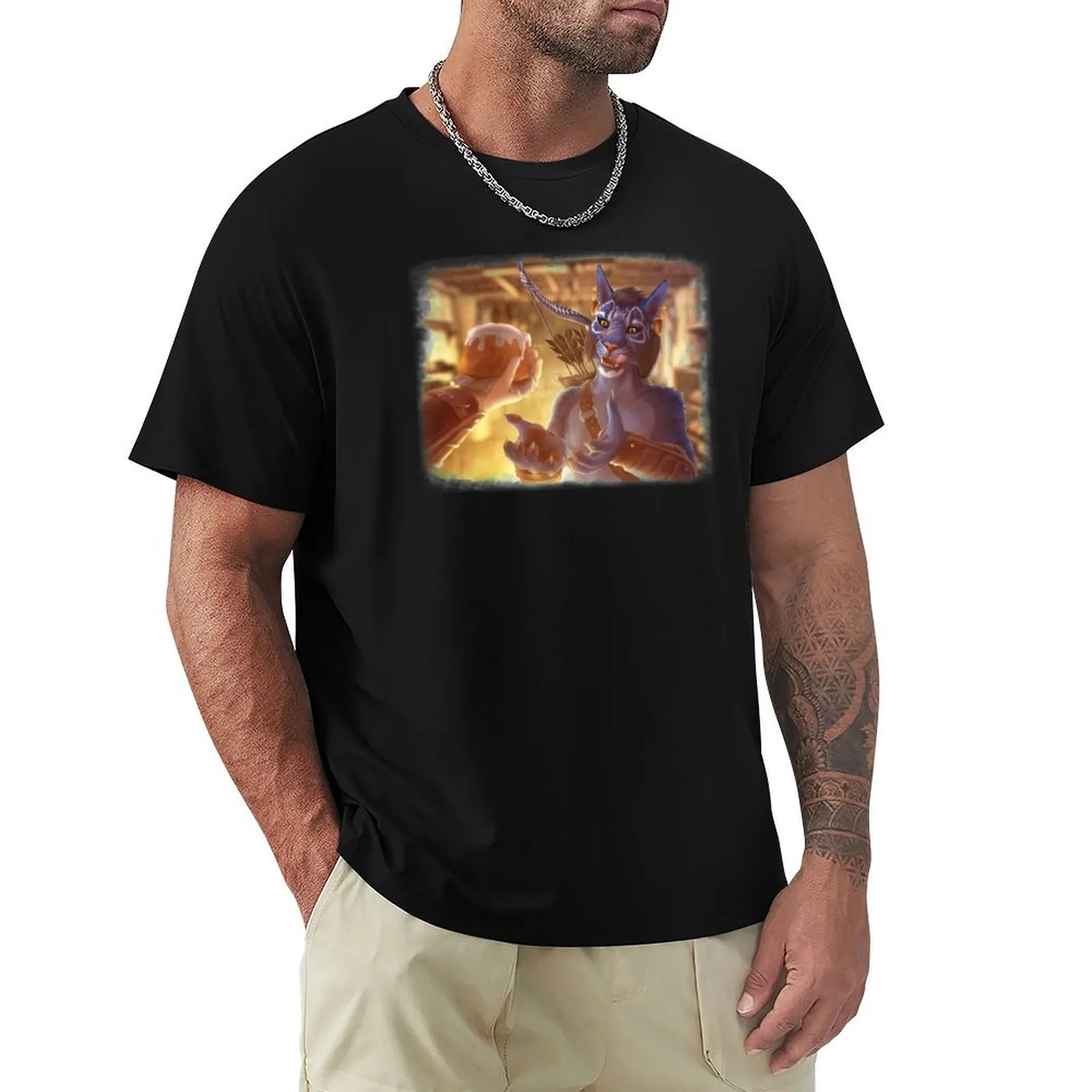 Inigo Wants A Sweetroll T-Shirt Casual Streetwear Short Sleeve Tee