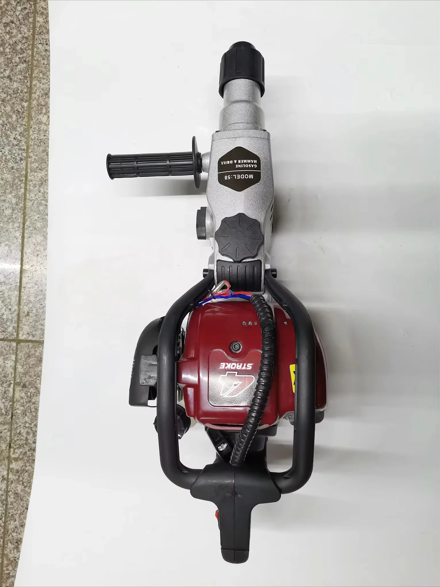 Broca de rocha de martelo de óleo leve portátil de quatro tempos 140 - Ferramenta de perfuração de alta eficiência