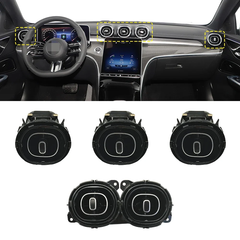 

For Mercedes W206 W254 Front Central Left Right Rear Air Conditioning AC Vent Outlet Assembly For Mercedes Benz C GLC 2068304001