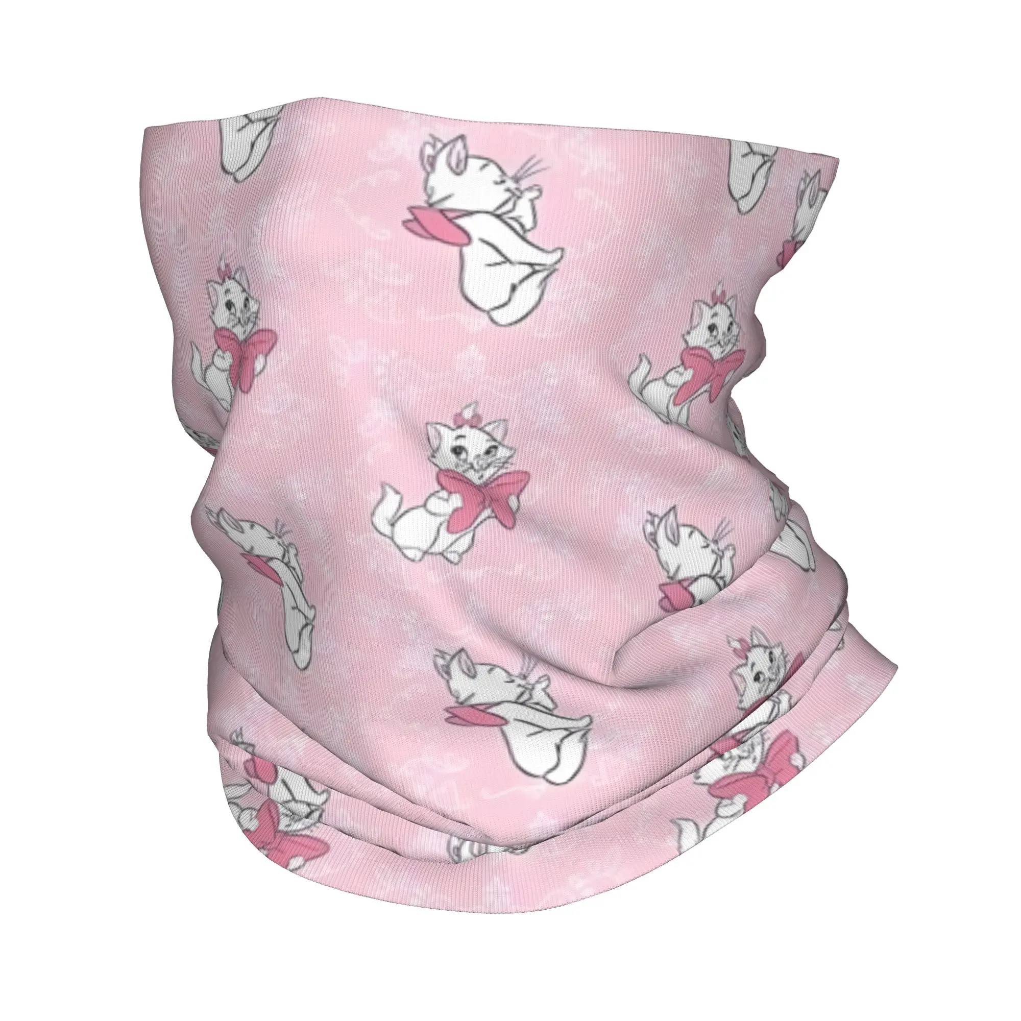 

Классическая бандана-бафф Custom Classic Kitten M-Marie Cat: ветрозащитный шарф-маска для лица, унисекс, с мультяшным принтом, головной убор, туба, балаклава