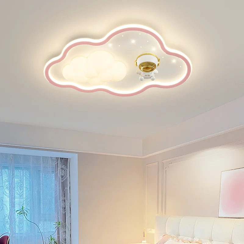 

Modern Children Bedroom Ceiling Light Modern Romantic Warm Nursery Room Cloud Ceiling Lamps Boy Girl Baby Decorative Lighting