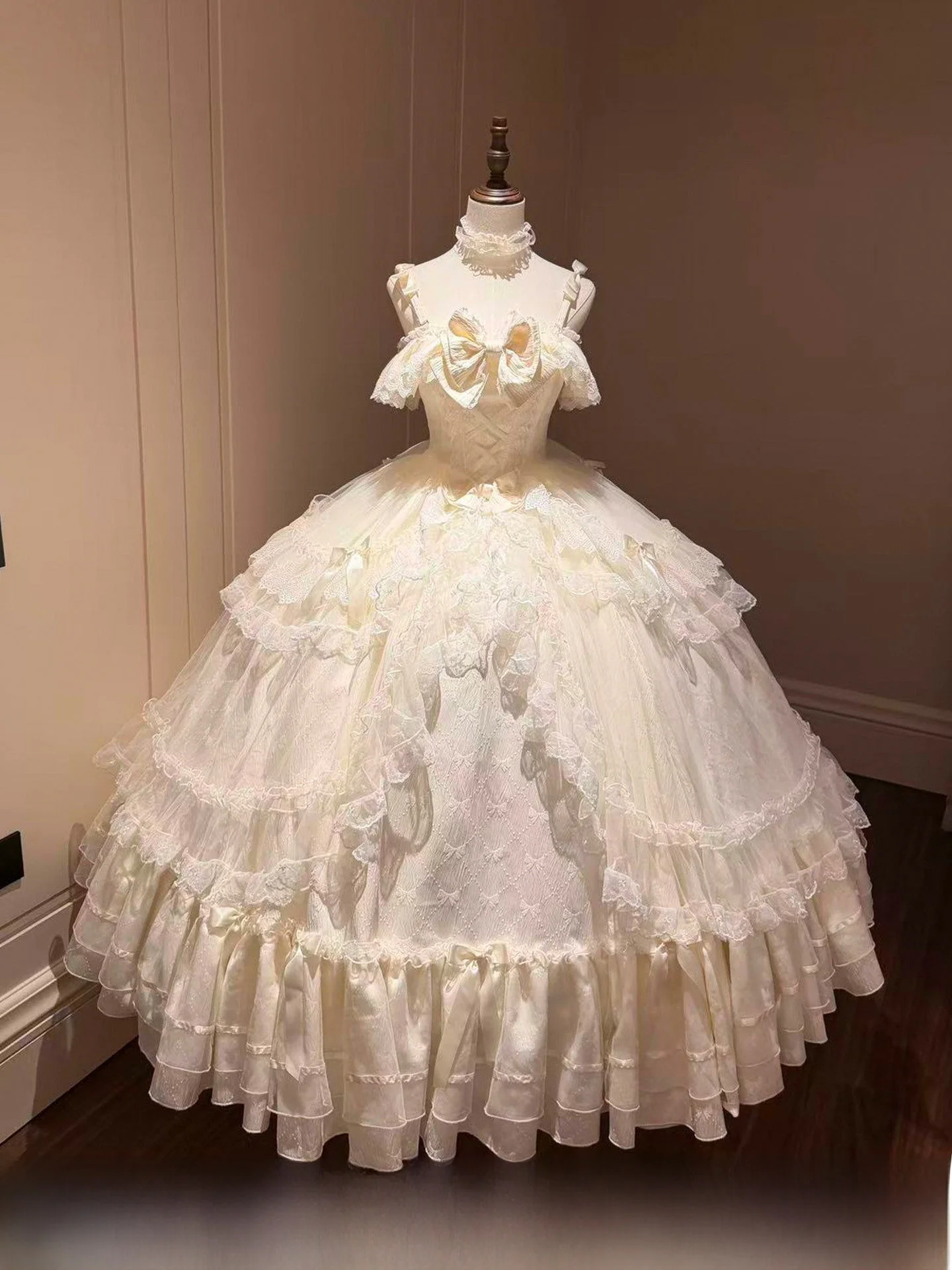 

Lolita Wedding Dress Super Fairy Student Birthday Adult Ceremony Evening Gown Luxury Puffy Princess Skirt for Young Women