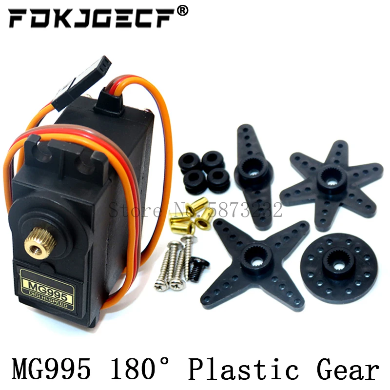 HALJIA Servo numérique MG946R MG945 en métal 55 g 12 kg