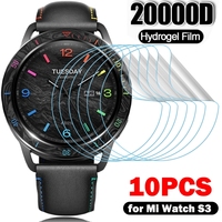 For Xiaomi Watch S3 HD Screen Protector Soft Anti-scratch Hydrogel Film for Xiaomi Mi S1 Active S1Pro S3 Smartwatch Not Glass