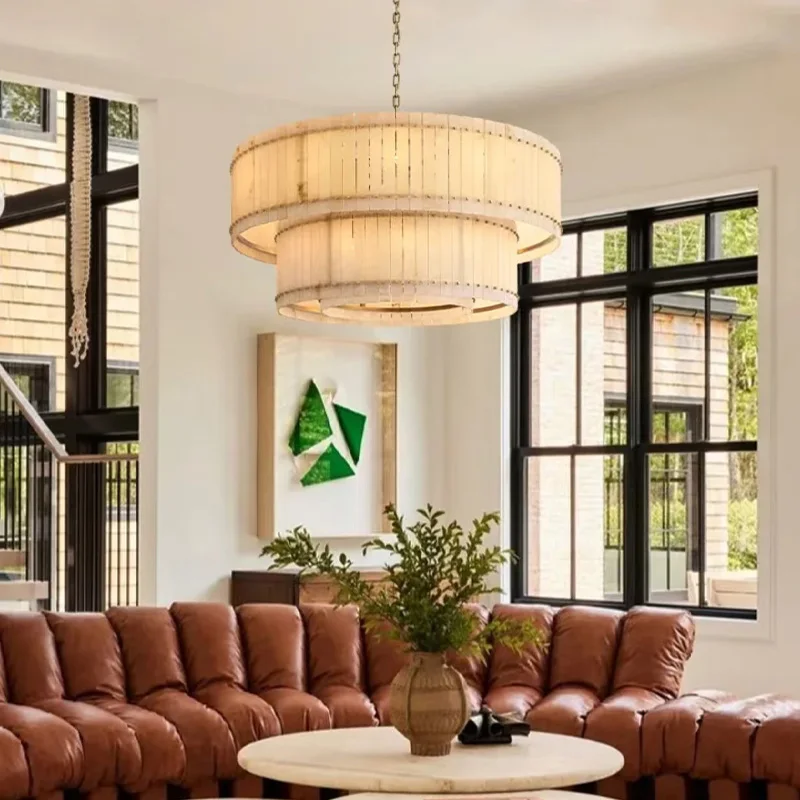 ثريا غرفة المعيشة LED الحديثة لعام 2025، تركيبات إضاءة السقف الرخامي، مناسبة لغرفة الطعام والديكور الردهة