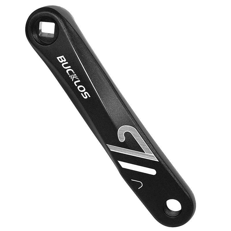 Bucklos Fahrrad-Ersatzkurbel, quadratisch, Spline-Loch, Fahrradkurbel, 152/170/175 mm, Fahrrad-linker Kurbelarm, E-Bike-Kurbel, Einzelkurbel – Detail 10