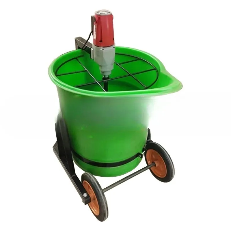 Duck beak plastic mixing bucket Household small cement mixer Gypsum self-leveling