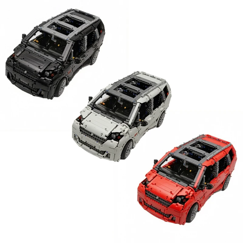 MOC-10890 Building Blocks Home Sedan 7-Seater Assembly Model Toy 3661 Pieces High-Difficulty Parts Adult Birthday Gift