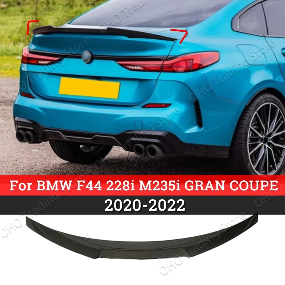 

M4 Style Rear Trunk Spoiler F44 4 Door Gran Coupe Roof Tail Wing Body Kit For BMW 2 Series M-Tech 216i 218i 220i 225i 2020-2023