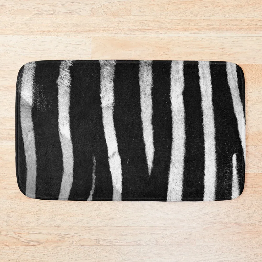 

Zebra patterns, cool animal patterns, zebra stripes, beautiful animal fur designs Bath Mat Rugs Baths Carpet Living Room Mat