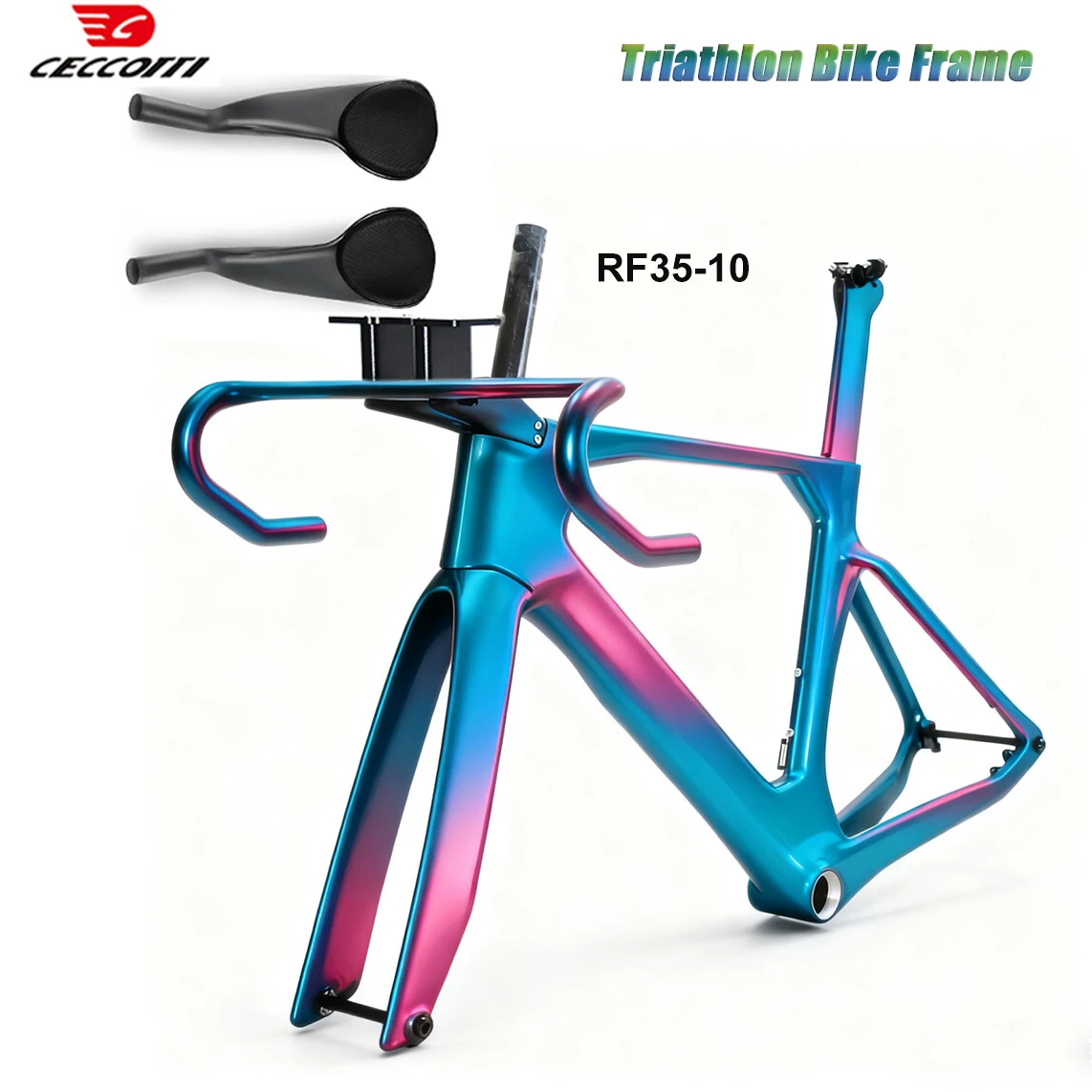

Triathlon Disc Brake Bike Frame withT1000 Full Carbon Fiber material The Popular TT bike frame