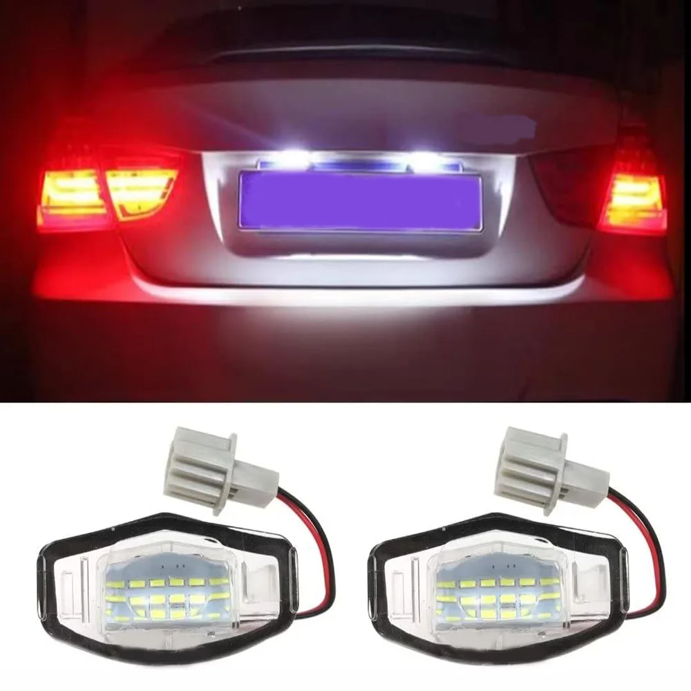 

1Pair LED License Plate Light 34100S84A01 for Honda Civic Accord Legend