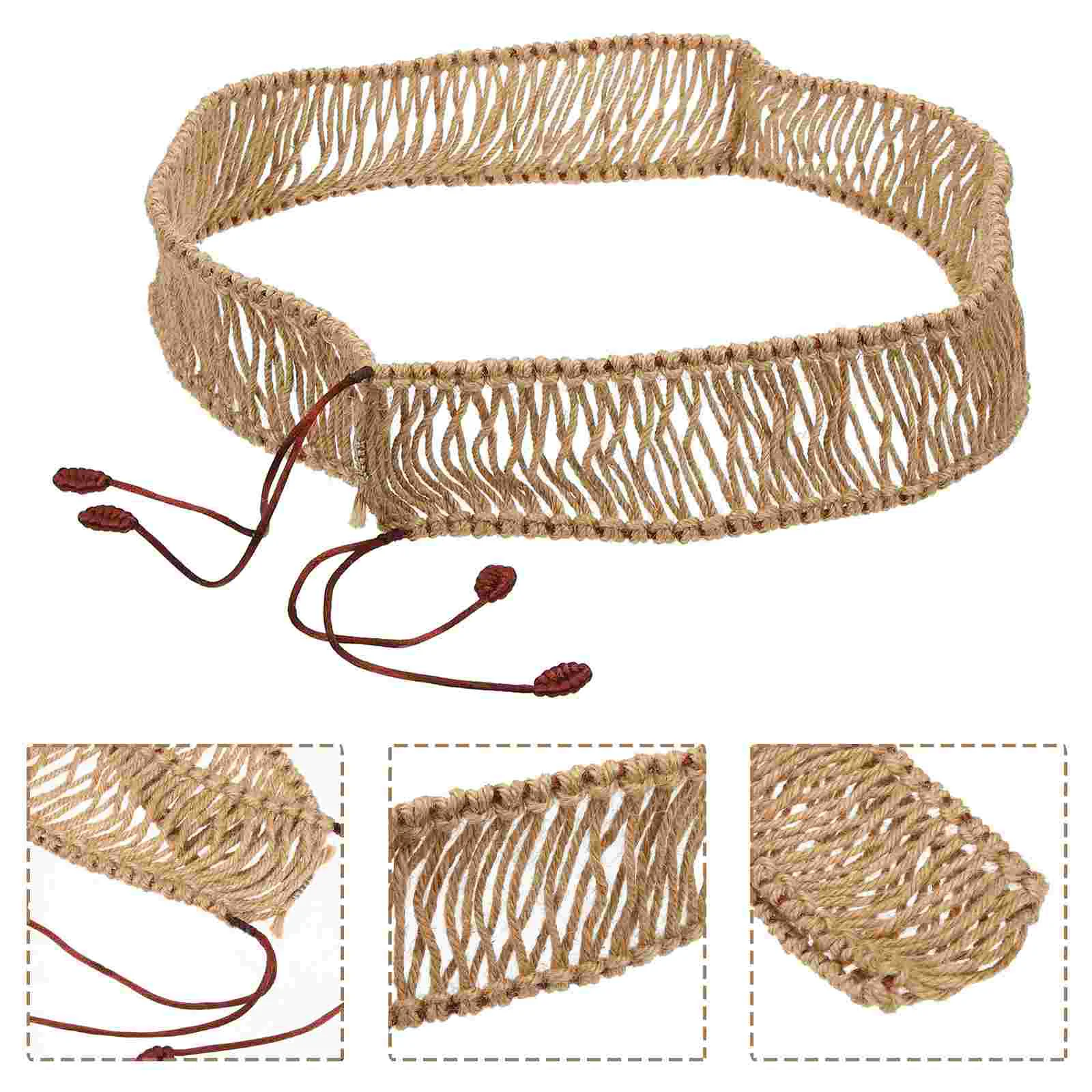 

Woven Braided Web Belt Steel Tongue Drum Protector Ethereal Protective Cover Accessories Yellow