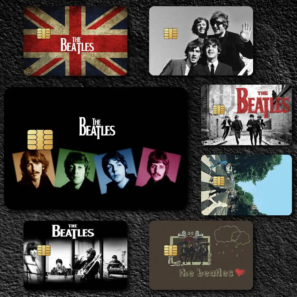 Band T-The B-Beatles Credit Card Skin Stickers for Bank Card Bus Metro Card Sticker Waterproof Gift