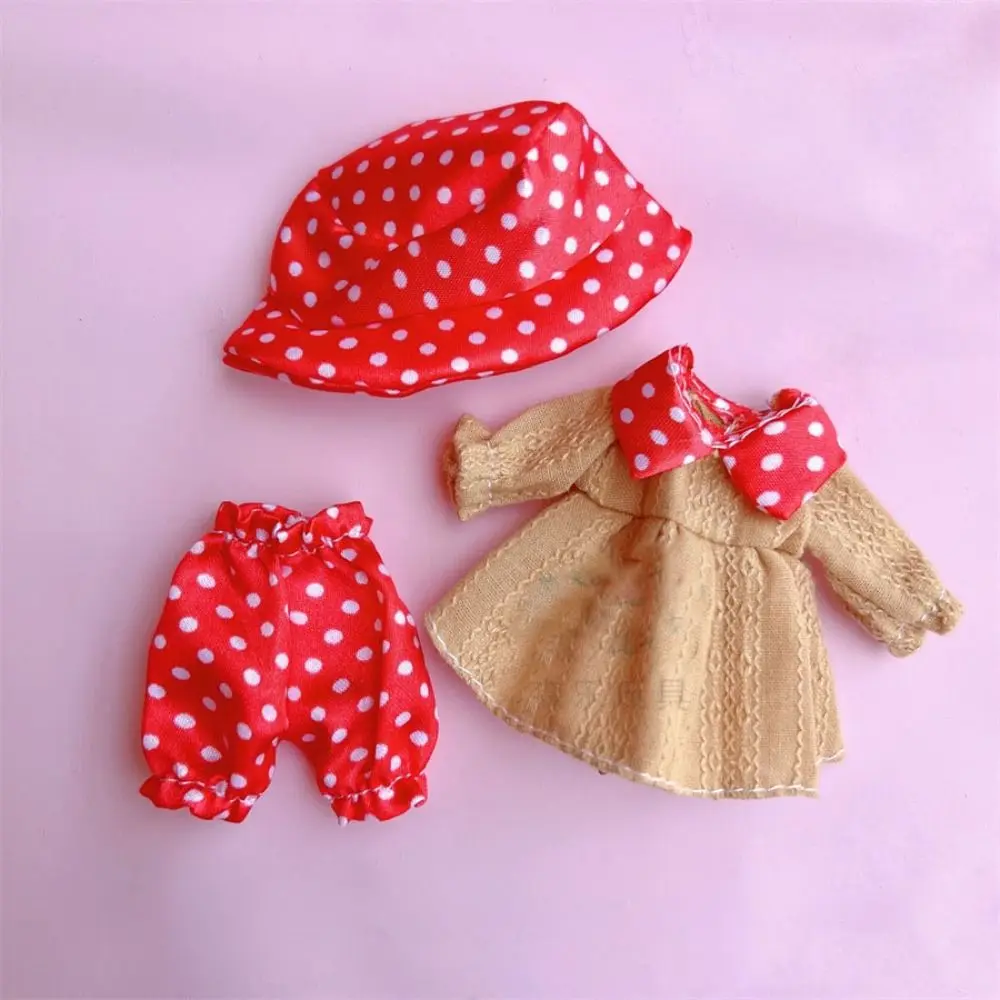 9 Styles Doll Clothes Dresses Cute Mini Animal Doll Outfit 16~17cm Doll Clothes