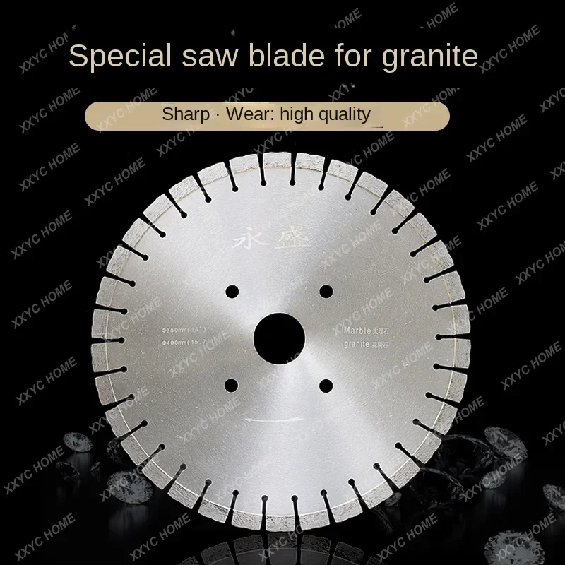 350/400MM granite marble diamond saw blade, sharp and wear-resistant multi-functional sintered hot-pressed cutting blade