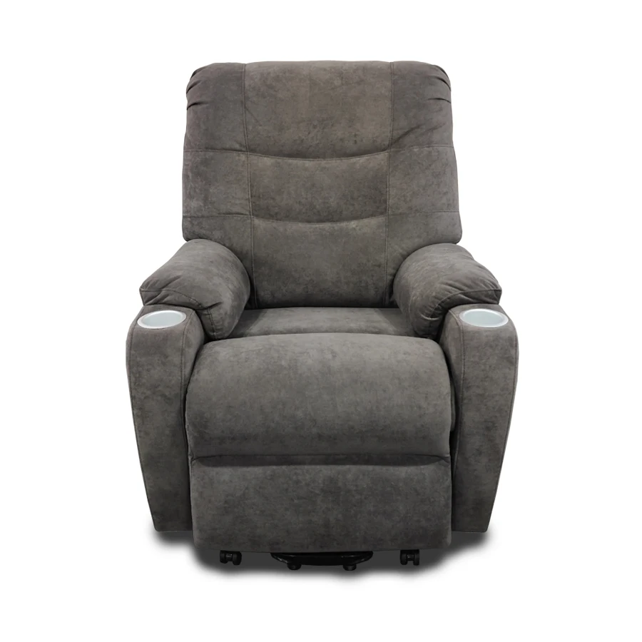 

Modern Electric Recliner Power Lift Sofa Chair with Heat Massage Soft Home Furniture Side Pocket for Elderly