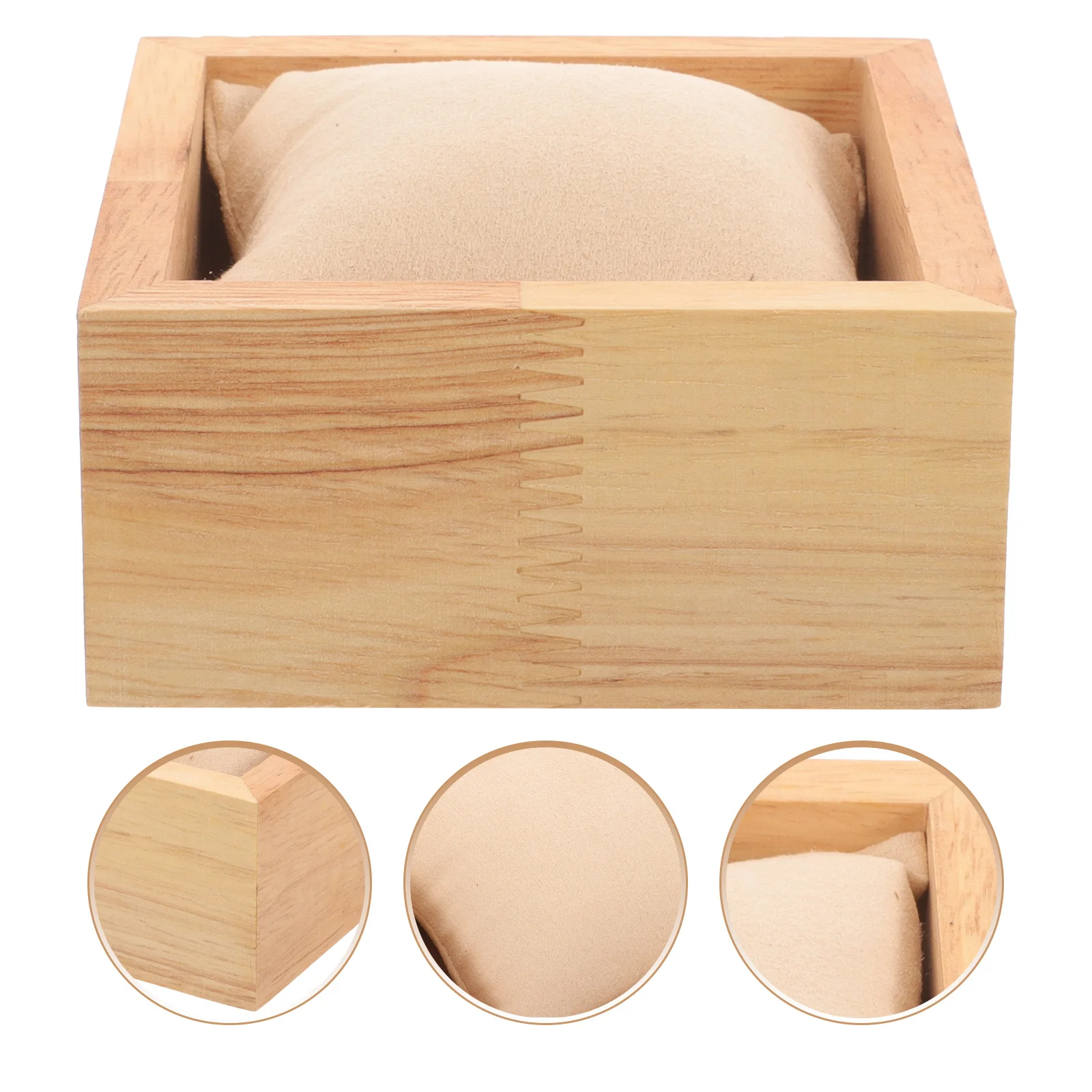 عرض لساعة خشبية للرجال حقيبة للتخزين بطانة ناعمة منظم مجوهرات السفر صندوق ساعة رجالي صندوق حلية