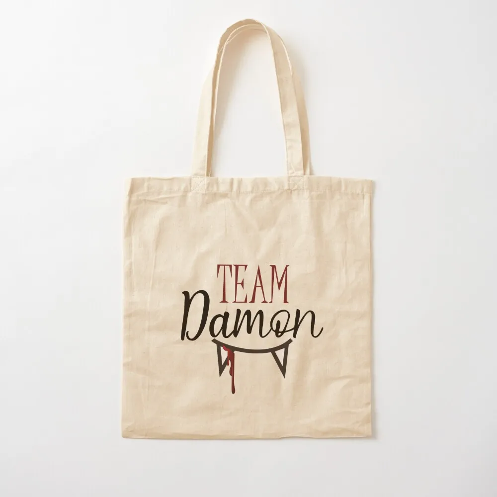 

Team Damon Tote Bag Portable shopping bag Women's shopper shopper bag women canvas Gift bags