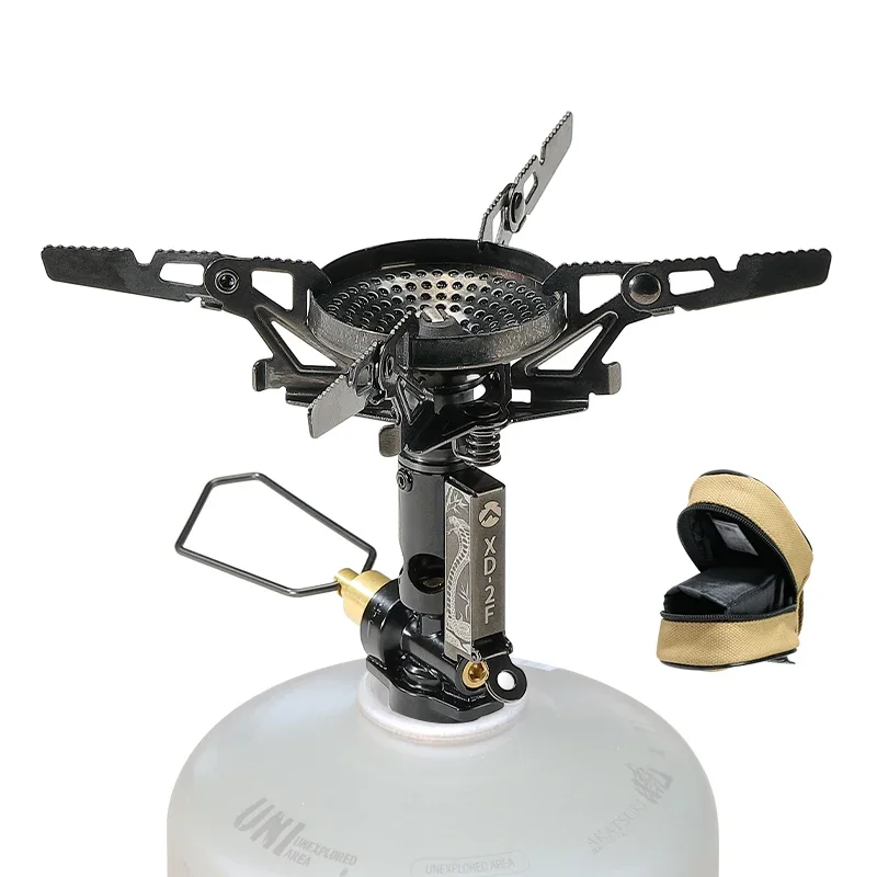 

Campingmoon 2025 Anniversary Outdoor Butane Stove Lightweight Custom Logo Stove Camping Folding Portable Camping Gas Stove