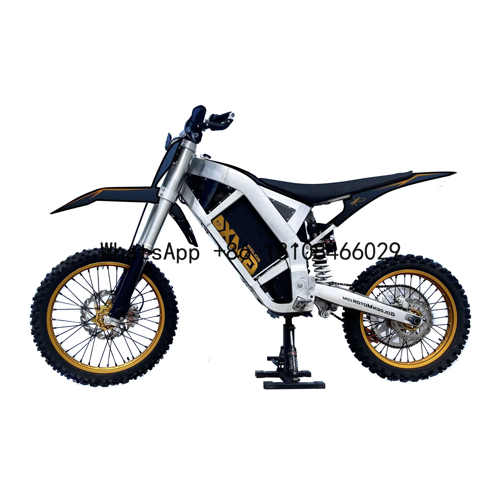 Brushless 72V 120kmh 100KM range gearless fast speed electric motorcycle with motorcycle displays