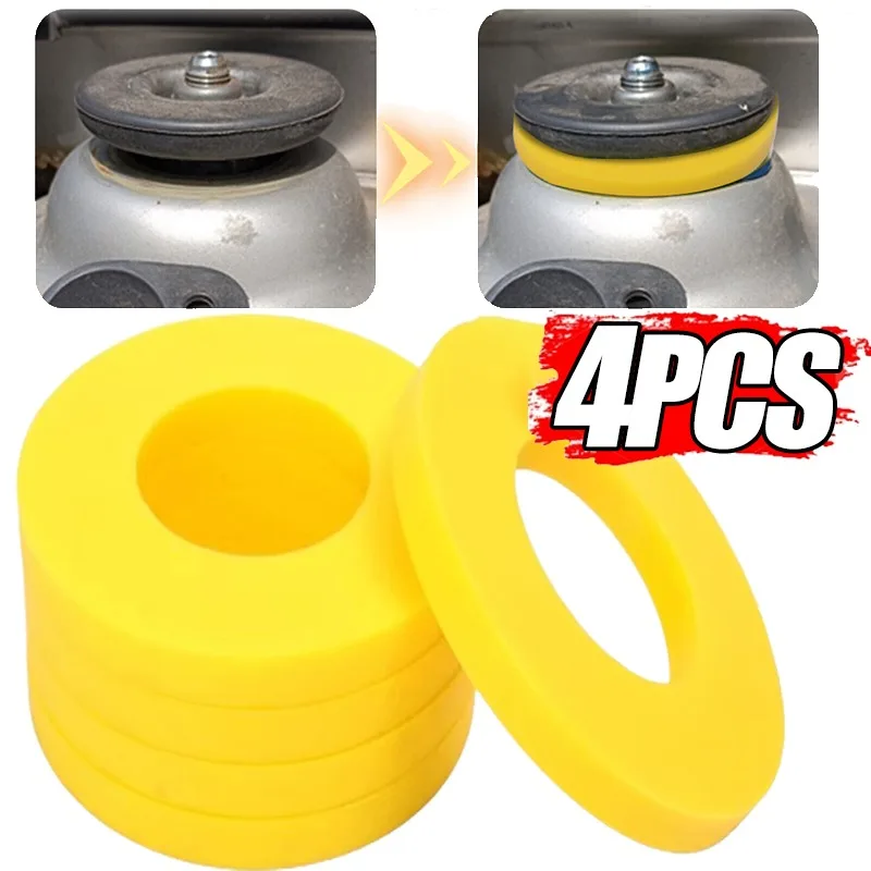 4~1pcs Silencer Pad Shock Absorber Universal Front Strut Shock Bearing Washer Driving Safety Car Accessories Cushion Protection