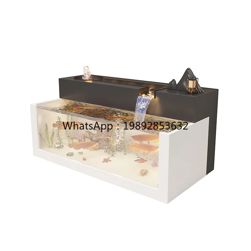 

XL Stainless Steel Fish Pond Water Flow Ornament Rockery Fountain Courtyard Aquarium Flower Box Terrace Balcony