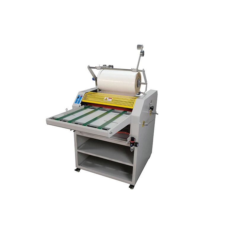 485mm Width Digital Laminator Machine  Anti-Curl Automatic Cut for Paper Film with Turbo Pressure 200kg Pneumatic System