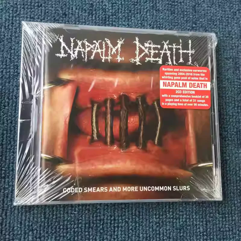 

Classic Grindcore & Death Metal Album Napalm Death Music CD Noise for Music's Sake Music Record 2CD Cosplay Soundtracks Box Gift