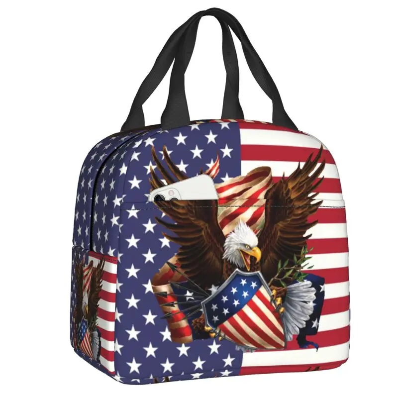 

США, Портативный Ланч-бокс для женщин, водонепроницаемый термальный охладитель, изолированный Ланч-бокс для офиса