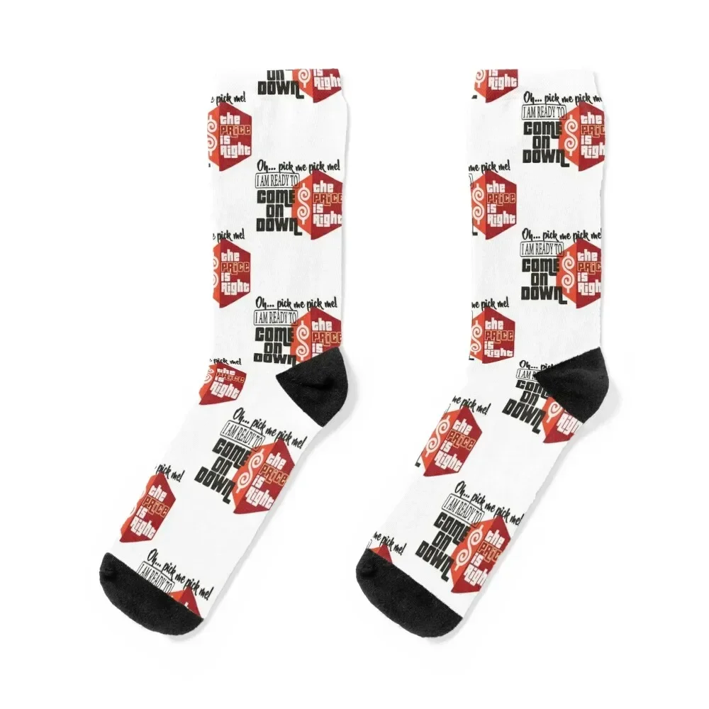 The Price is Right Come on Down Socks Thermal man winter christmas gift winter Socks Men Women's