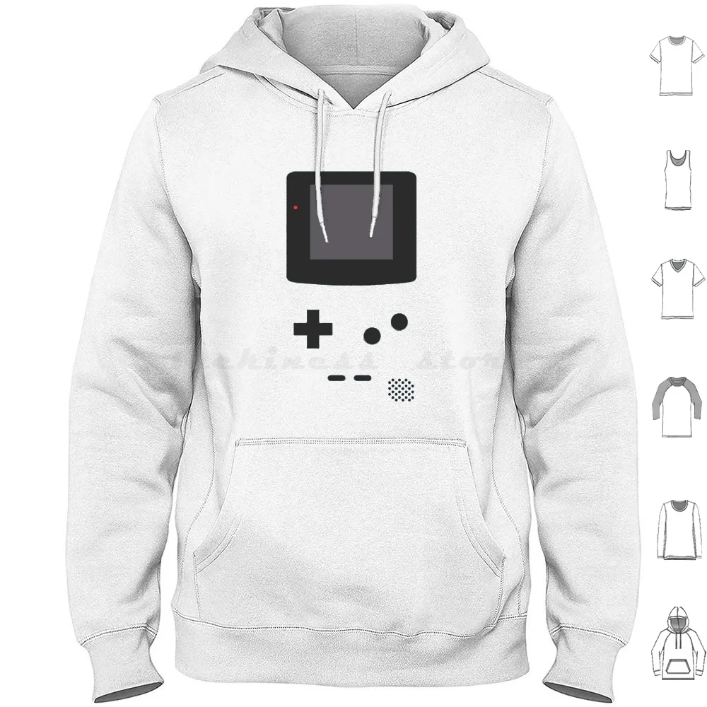 

Gameboy Hoodie cotton Long Sleeve Crystal Gold Silver Johto Kris Ethan Trainer Trainer Gameboy Gameboy Color Pixel Pixel Art