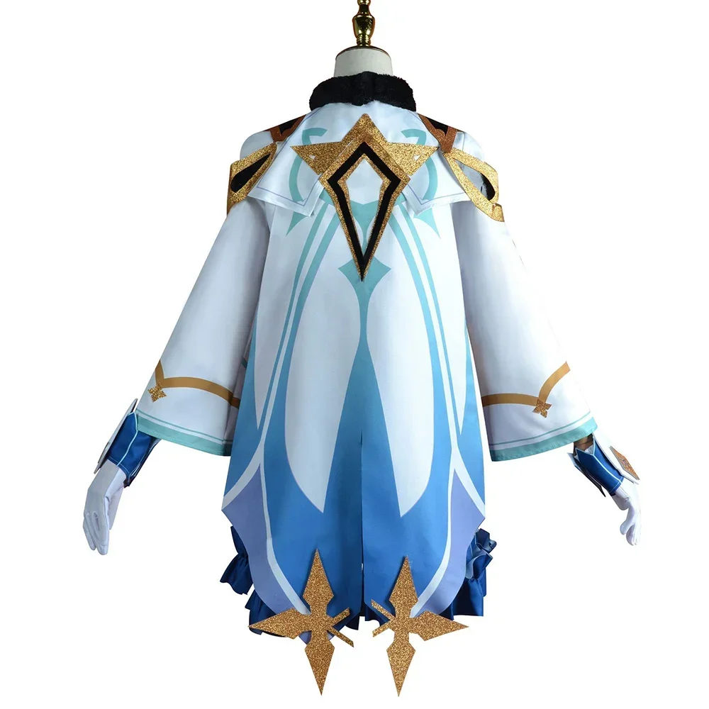 Game Genshin Impact Sucrose Cosplay Costume Sucrose Alchemist Outfit Jumpsuit Costumes Woman Girl Cosplay Full Set