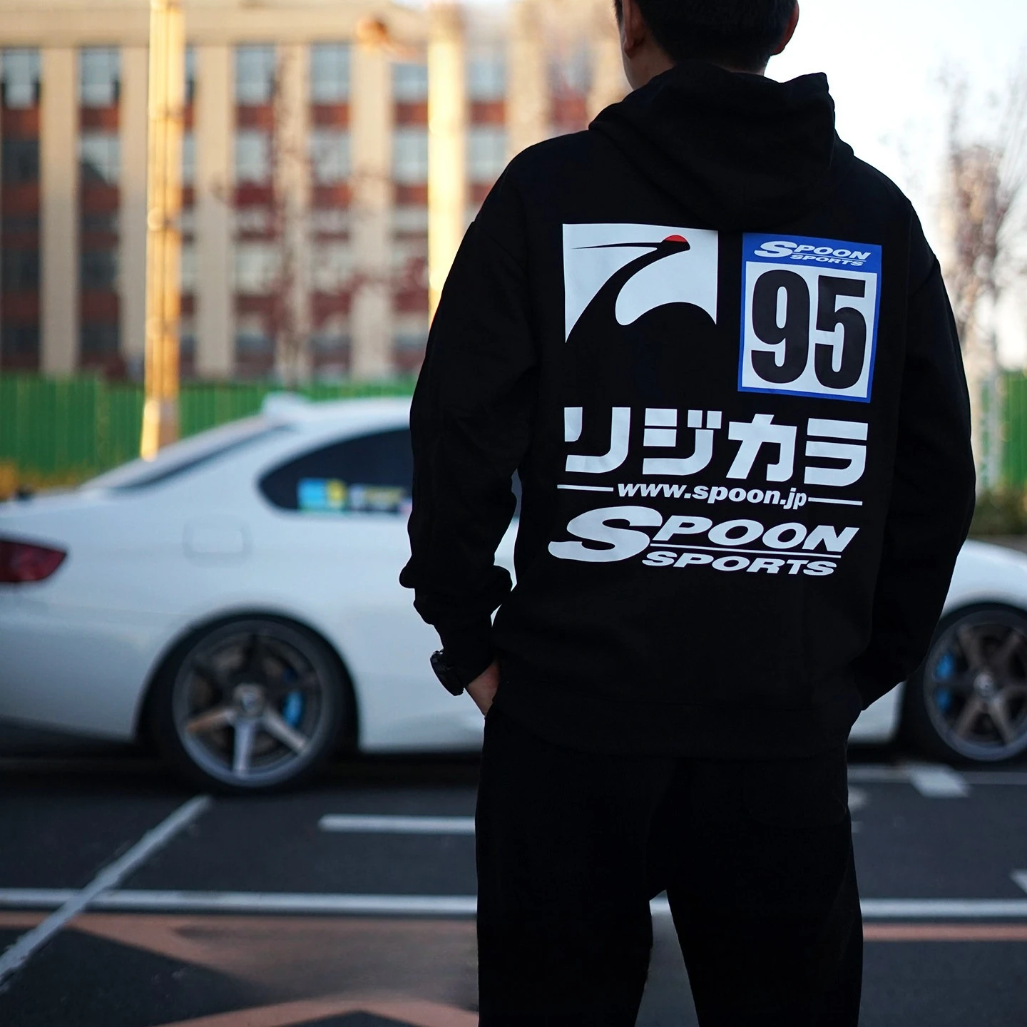 

Японская модифицированная автомобильная R осенне-зимняя теплая толстовка с капюшоном, мужская и женская толстовка из чистого хлопка, основа с длинными рукавами