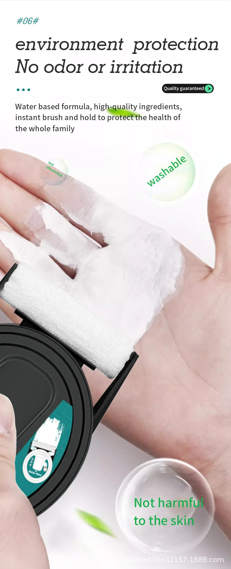 فرشاة إصلاح مائية لأسطوانة طلاء الجدران؛ طلاء جدران داخلي؛ تجديد وتغطية البقع؛ فرشاة دوارة صغيرة محمولة #5