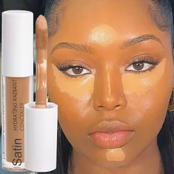 Contouring Face Concealer Makeup Waterproof Lasting Moisturizing Full Coverage Acne Spot Dark Circles Smooth Foundation Cosmetic