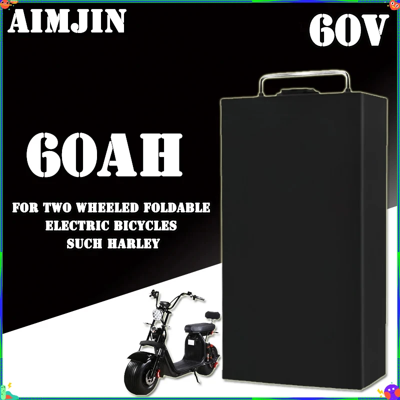 

60V For Harley battery 20AH-60AH for air transportation, with built-in BMS40AH suitable for 500W~3000W Harley motorcycles,