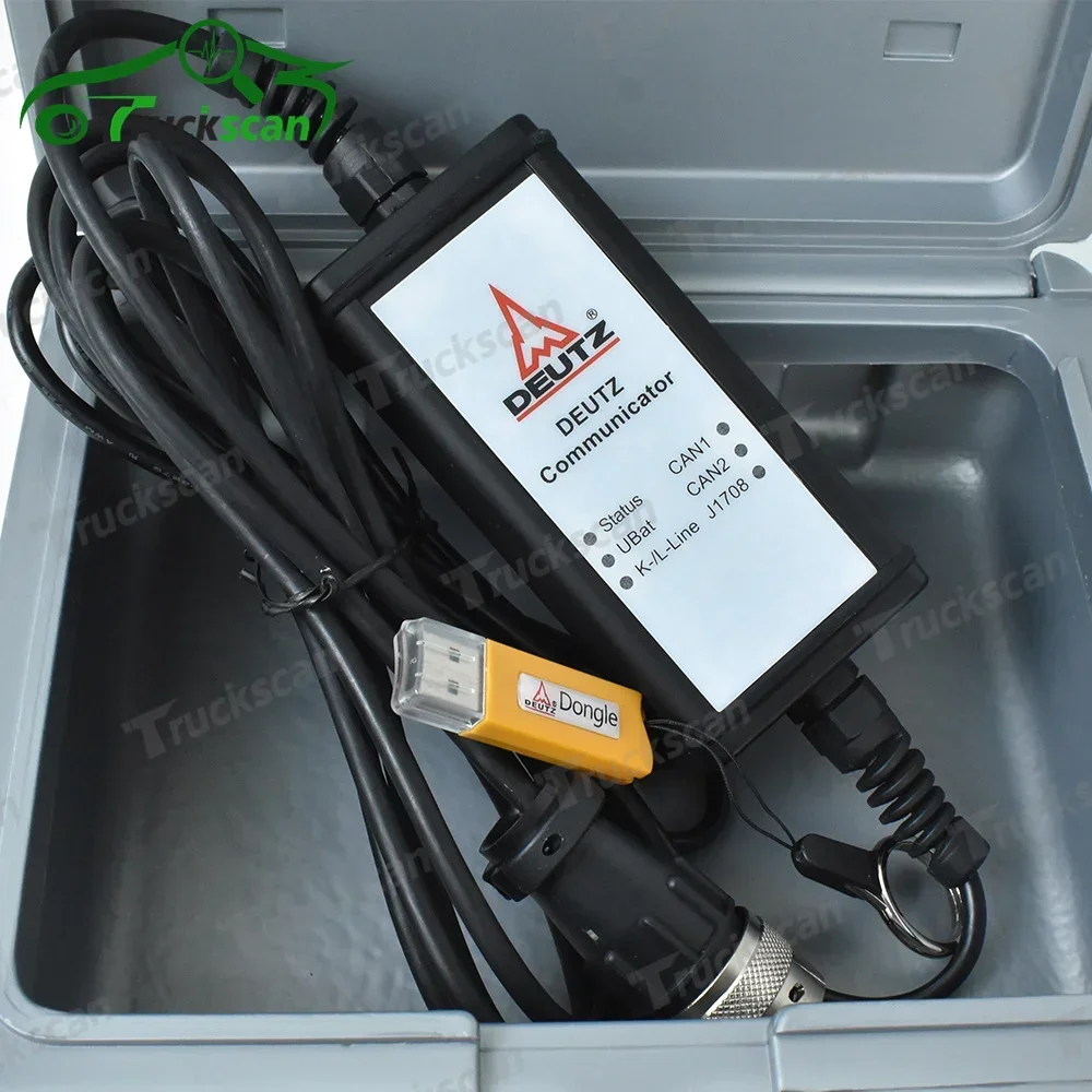 for Deutz Diagnostic Scanner Tool for Deutz DeCOM SerDia Software Support CAN K/L-Line for Deutz DECOM Controllers Diagnosis kit