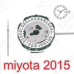 Miyota 2015 Quartz Movement Japan Movement Standard Movement With Date Display Small Women's Movement