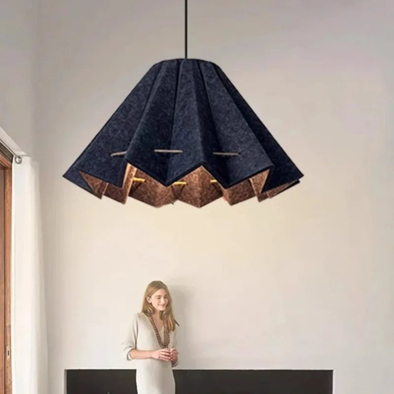 Designer Engineering Sound-absorbing Homestay Foreign Living Room Dining Room Office Model Room Exhibition Hall Felt