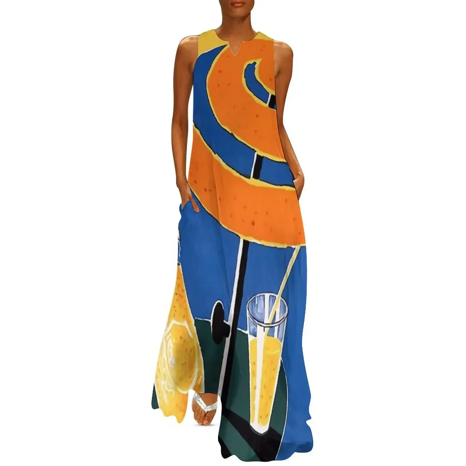 

Orangina Drink Long Dress prom dress dresses with long sleeves evening dress ladies dresses korean style