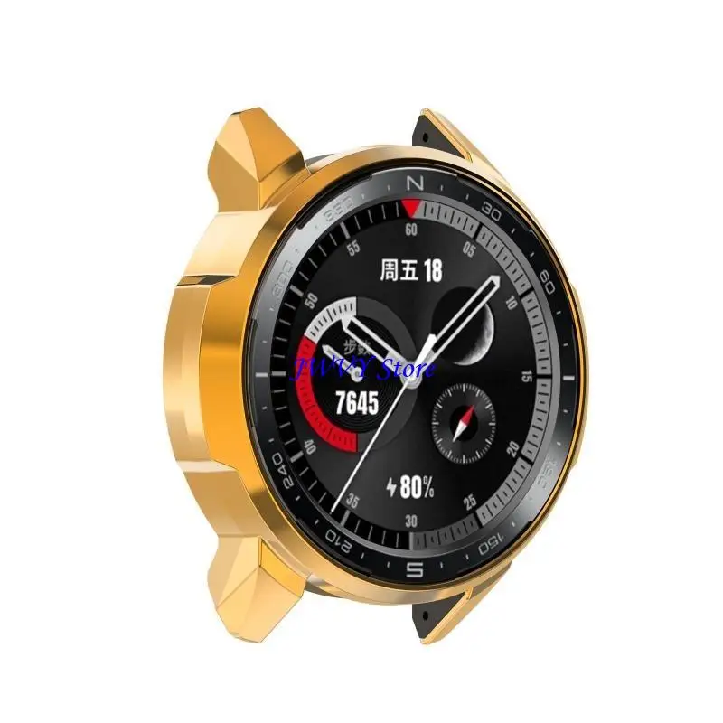 

573A Watch Smartwatch Frame Wear Resistant Protective for Shell Ultra-thin Cover Screen Protector