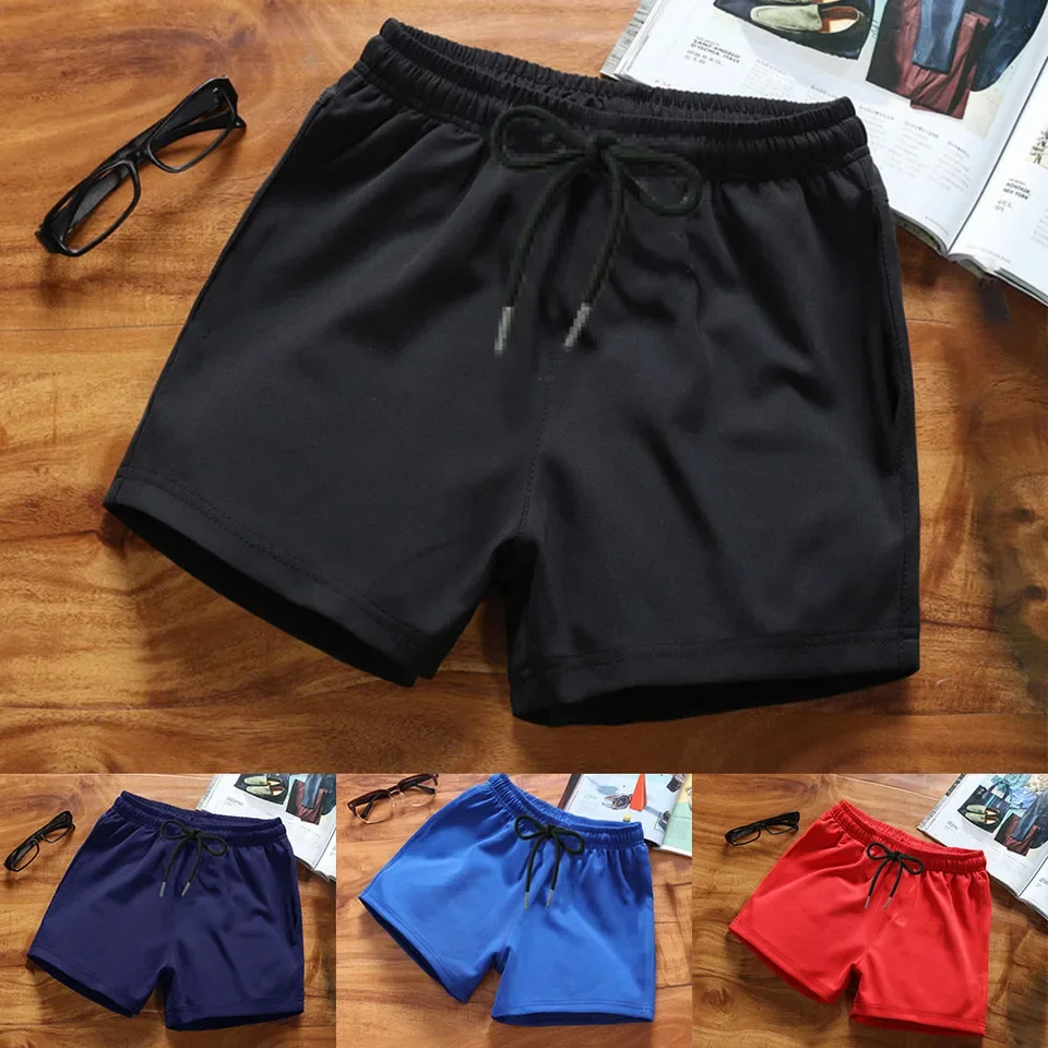 

Men's Shorts Sports Shorts Gym Training Running Bodybuilding Quick Dry Solid Color Workout Fitness Short Pants Casual Short