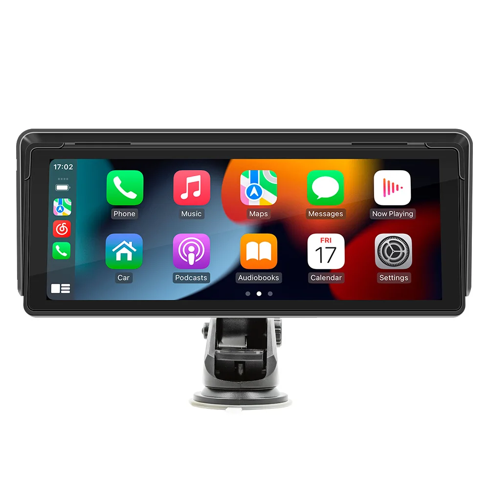 

Portable 10.2 Inch Touch Screen Car Radio Wireless Carplay Android Auto MP5 Multimedia Player BT FM Mirrorlink