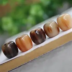 5PCS 16MM Natural OX Horn Bead Barrel Beads