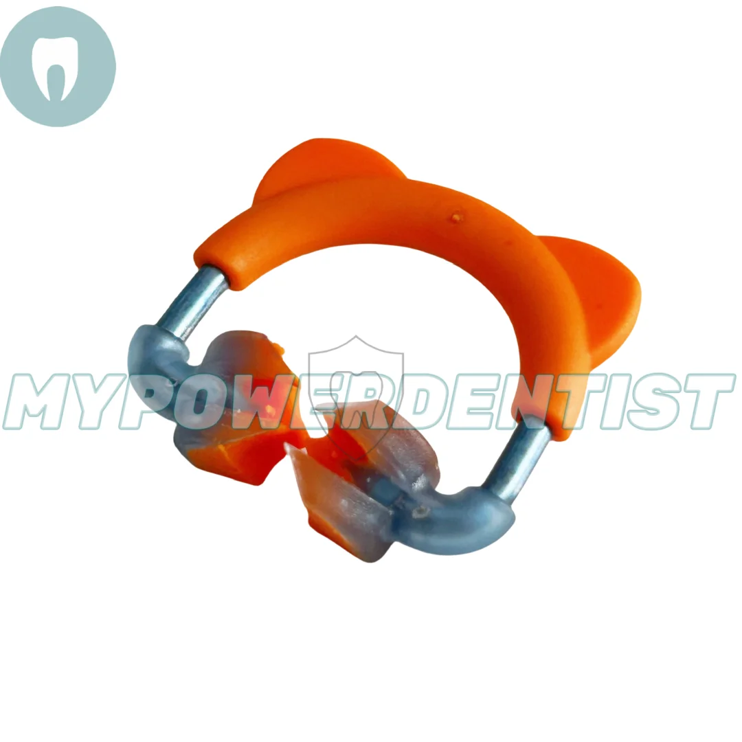 

1Pieces Dental Matrix Bands Ring Sectional Contoured Matrice Ni-Ti Clip Clamp L Size