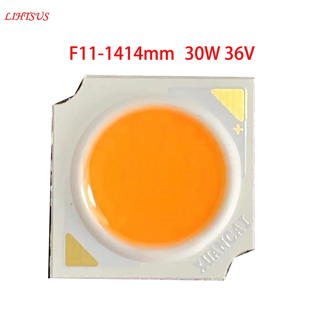 CRI90 1414mm COB LED Chip 30W LED Source Chip Light Lamp 30W 36V 750MA High Brightness LED Track Lingt Downlight