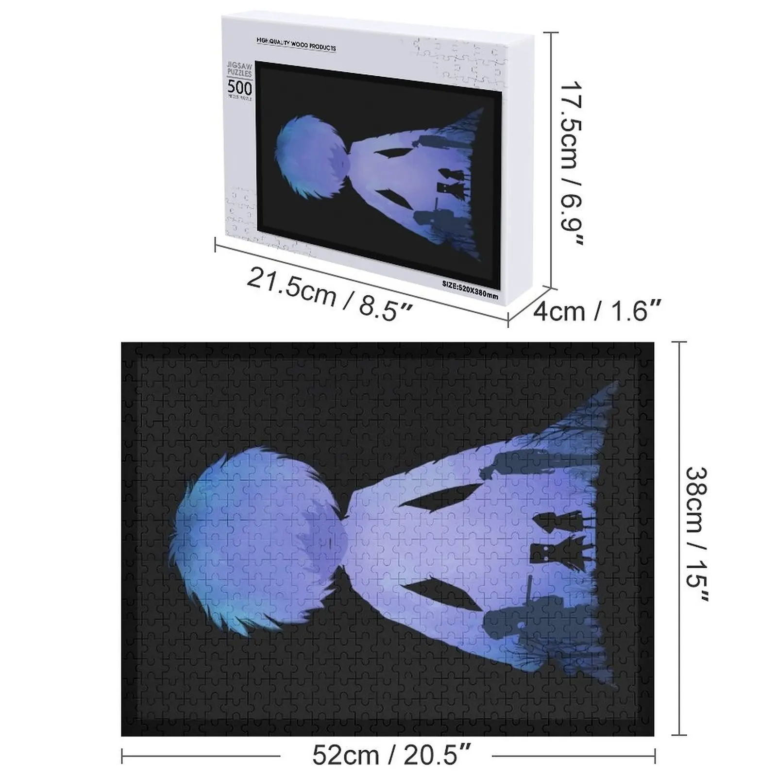 Pesadillas - Ilusión Rompecabezas Juguetes Personalizados Foto De Madera Rompecabezas Personalizado