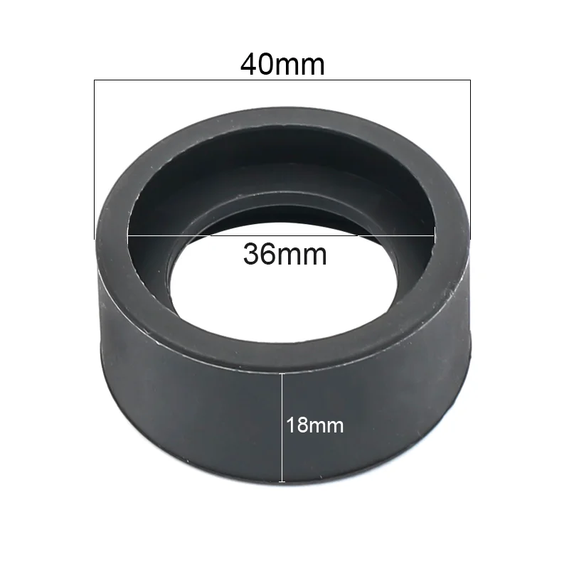 2PCS Inner Diameter 36 mm Eyepiece Eye Shield Rubber Eye Guards Eye Cups for 34-37 mm Eyepiece Lens for Microscope or Telescope